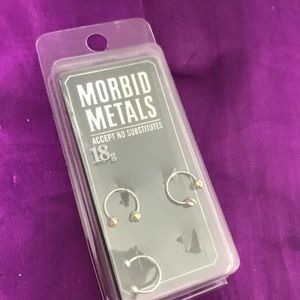 18g MORBID METALS Septum Rings
